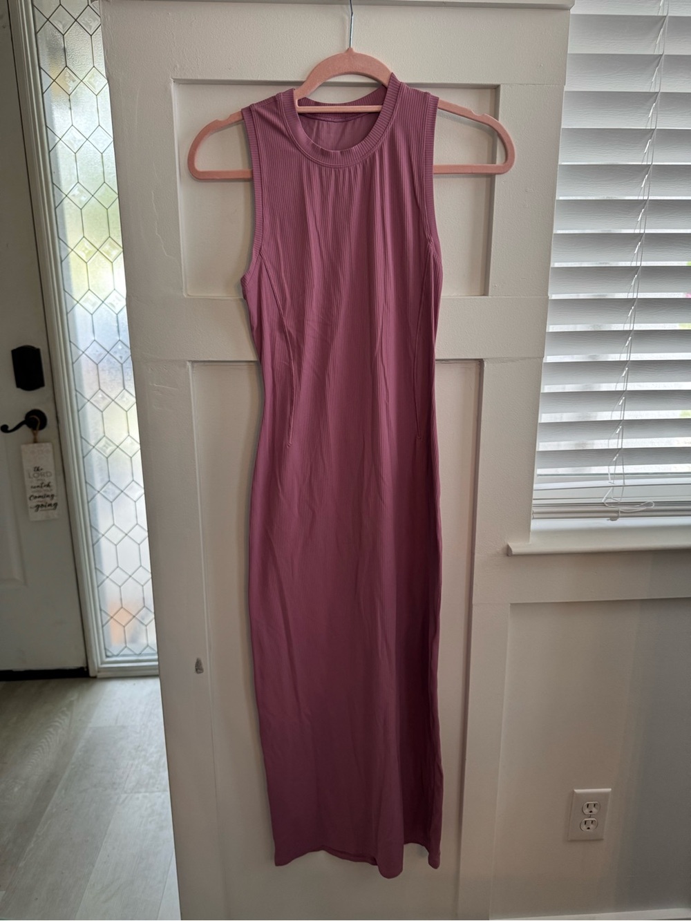 Lululemon Align Ribbed Midi/Maxi Dress
